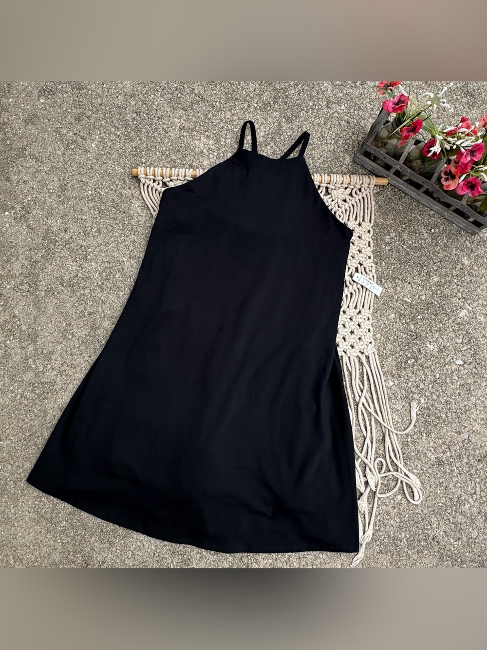 NWT Madewell Black Athletic Dress Size Medium